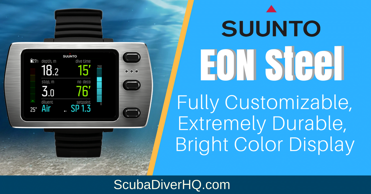 Suunto EON Steel Review: Fully Customizable, Extremely Durable, Color Display