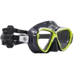 Aqualung Reveal Ultrafit Mask Black and Yellow