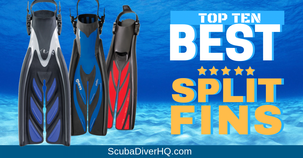 Top 10 Best Split Fins And Buying Guide » ScubaDiverHQ